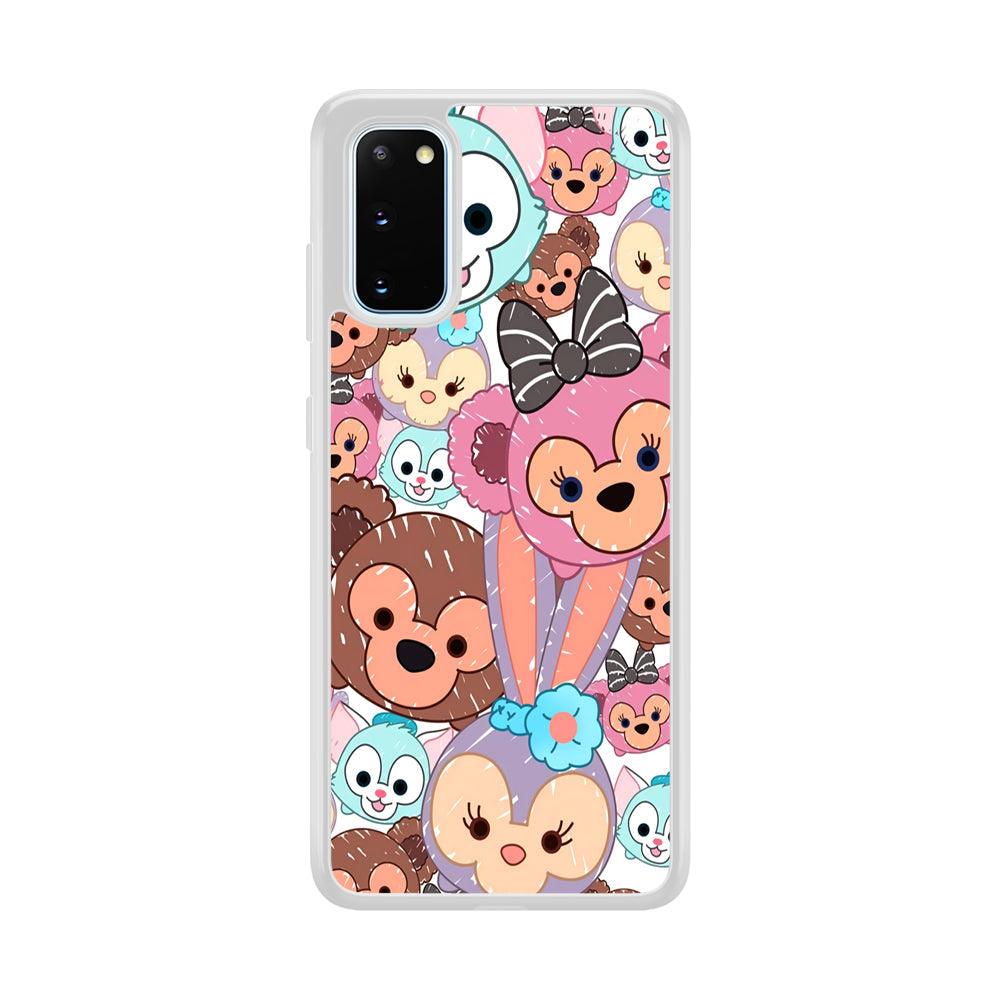 Duffy The Disney Bear Art Collage Samsung Galaxy S20 Case-Oxvistore