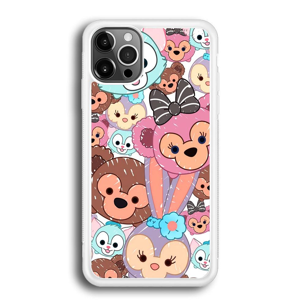 Duffy The Disney Bear Art Collage iPhone 12 Pro Case-Oxvistore