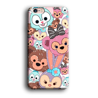 Duffy The Disney Bear Art Collage iPhone 6 Plus | 6s Plus Case-Oxvistore