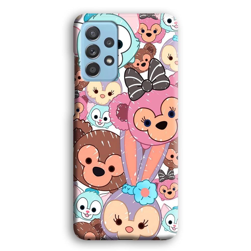 Duffy The Disney Bear Art Collage Samsung Galaxy A52 Case-Oxvistore