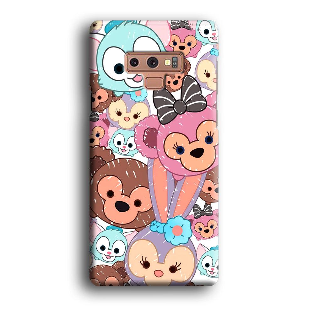 Duffy The Disney Bear Art Collage Samsung Galaxy Note 9 Case-Oxvistore