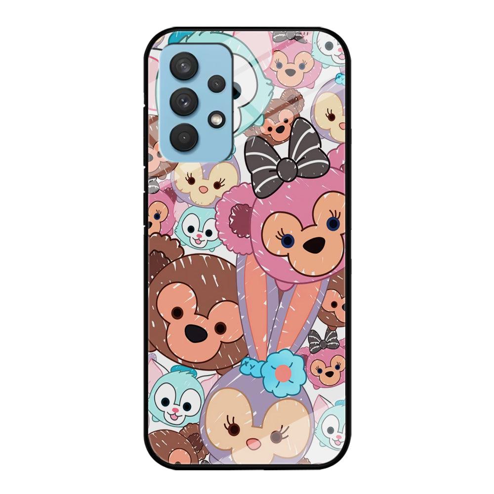 Duffy The Disney Bear Art Collage Samsung Galaxy A32 Case-Oxvistore