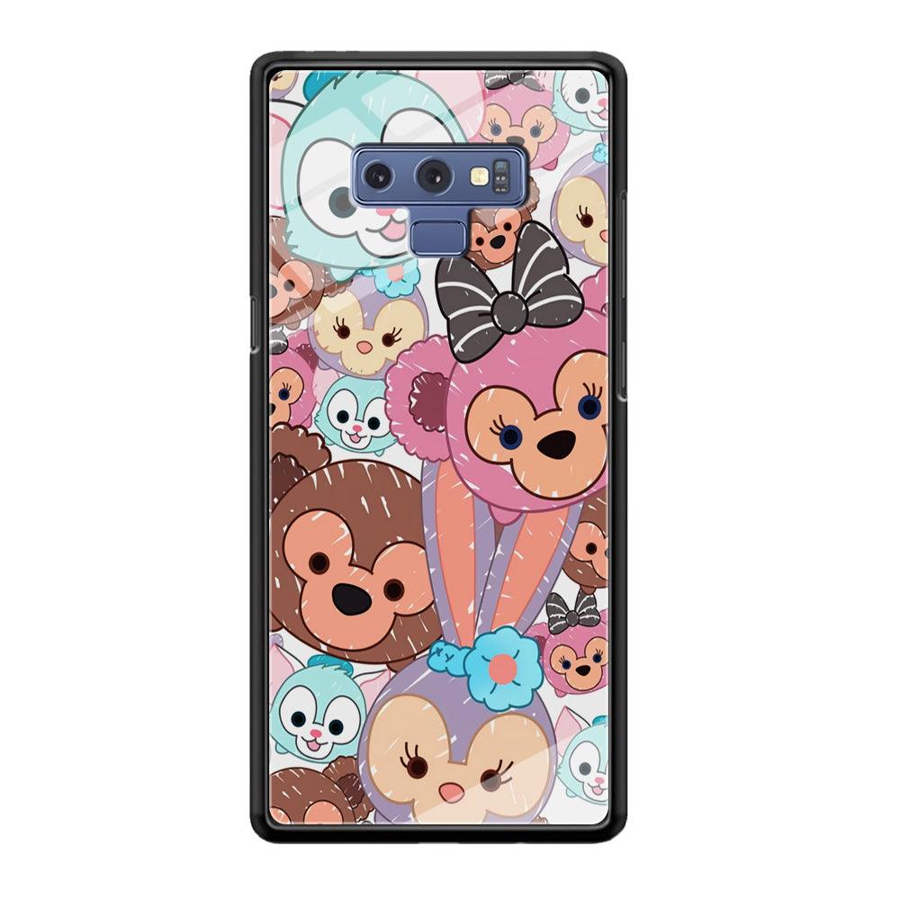 Duffy The Disney Bear Art Collage Samsung Galaxy Note 9 Case-Oxvistore