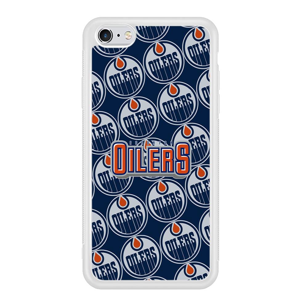 Edmonton Oilers Blue Patern Assembly iPhone 6 | 6s Case-Oxvistore