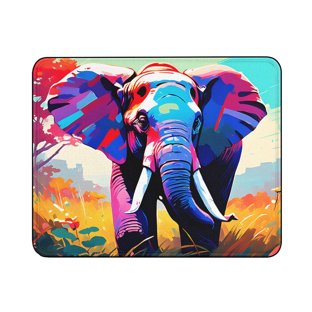 Elephant Pop Art Mouse Pads-18x21 CM-Oxvistore