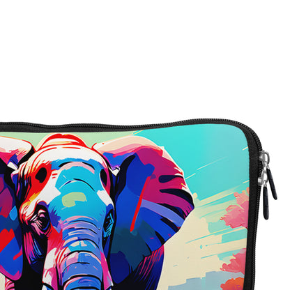 Elephant Pop Art Laptop Sleeve Protective Cover