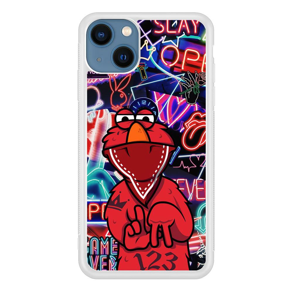 Elmo Rapping The Night iPhone 15 Plus Case-Oxvistore