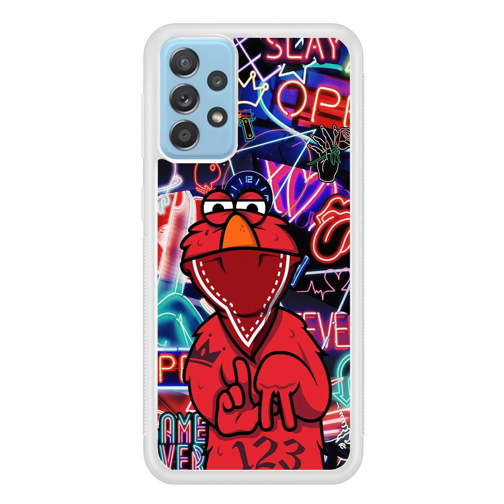 Elmo Rapping The Night Samsung Galaxy A52 Case-Oxvistore