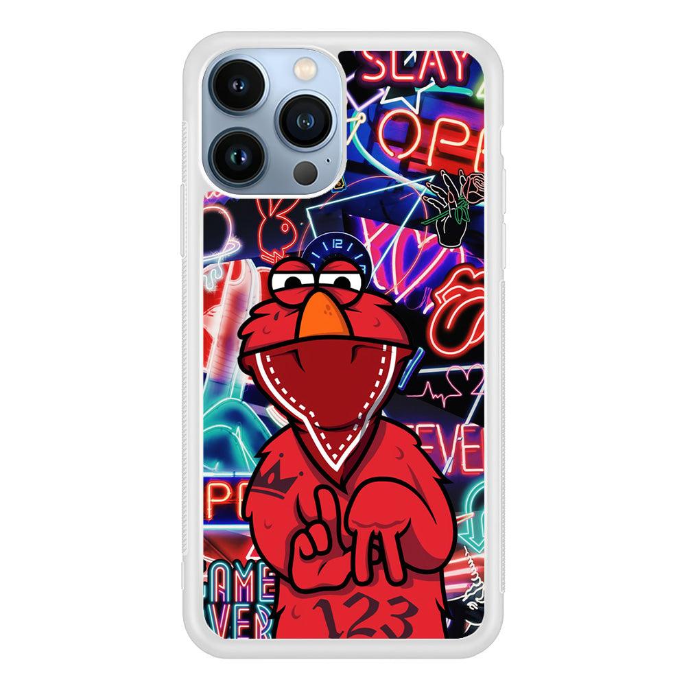 Elmo Rapping The Night iPhone 13 Pro Case-Oxvistore