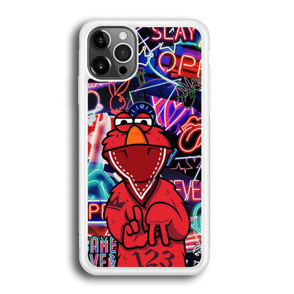 Elmo Rapping The Night iPhone 12 Pro Case-Oxvistore