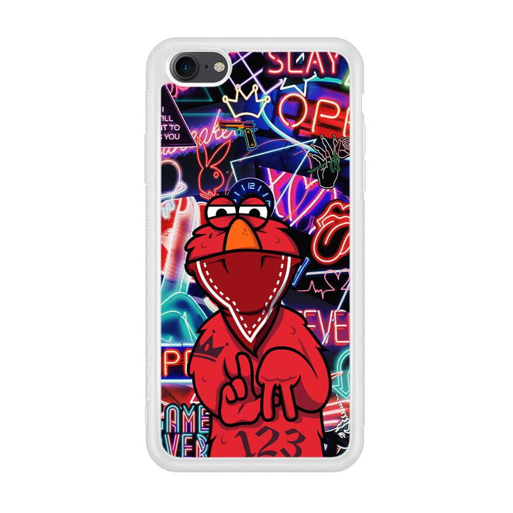 Elmo Rapping The Night iPhone 8 Case-Oxvistore