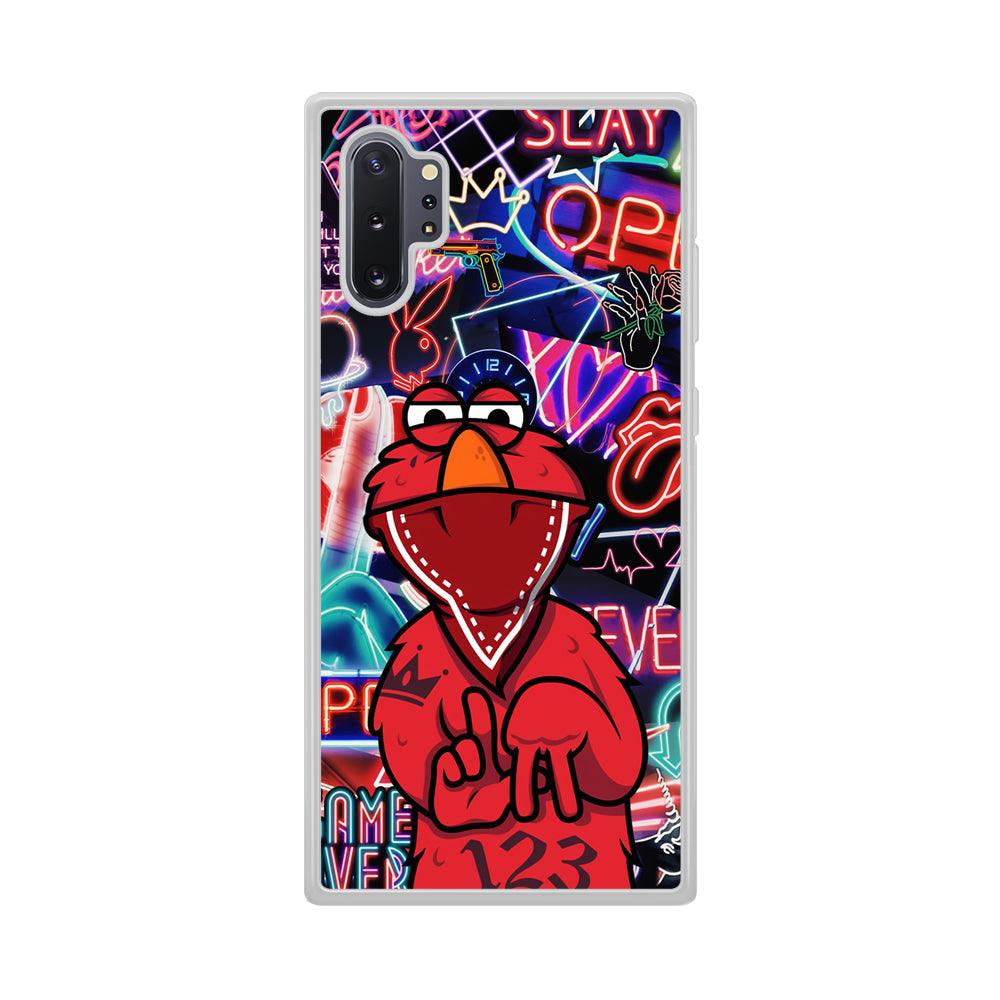 Elmo Rapping The Night Samsung Galaxy Note 10 Plus Case-Oxvistore