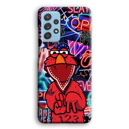 Elmo Rapping The Night Samsung Galaxy A72 Case-Oxvistore