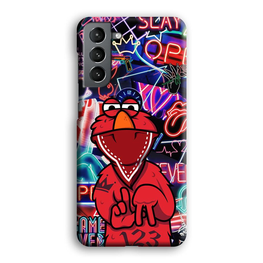 Elmo Rapping The Night Samsung Galaxy S21 Plus Case-Oxvistore