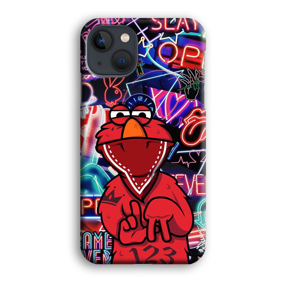 Elmo Rapping The Night iPhone 15 Plus Case-Oxvistore