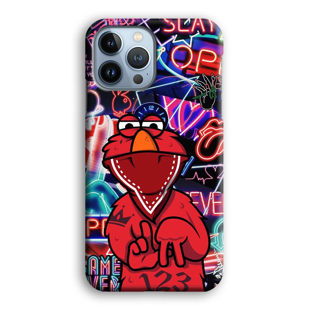 Elmo Rapping The Night iPhone 15 Pro Case-Oxvistore