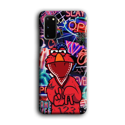 Elmo Rapping The Night Samsung Galaxy S20 Case-Oxvistore