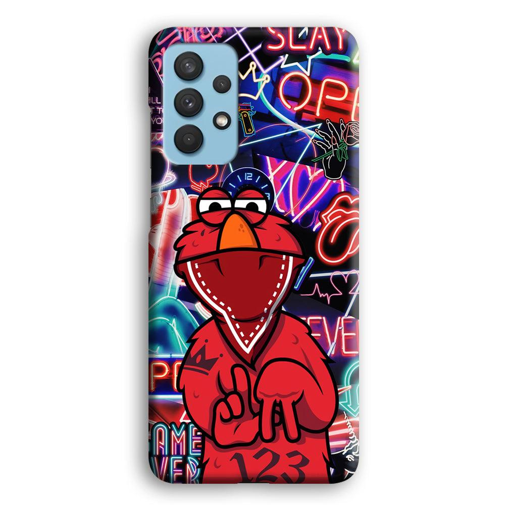 Elmo Rapping The Night Samsung Galaxy A32 Case-Oxvistore