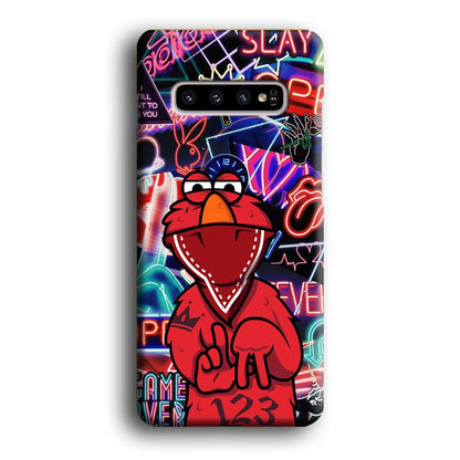 Elmo Rapping The Night Samsung Galaxy S10 Plus Case-Oxvistore