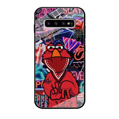 Elmo Rapping The Night Samsung Galaxy S10 Plus Case-Oxvistore