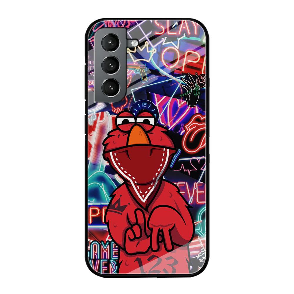 Elmo Rapping The Night Samsung Galaxy S21 Plus Case-Oxvistore