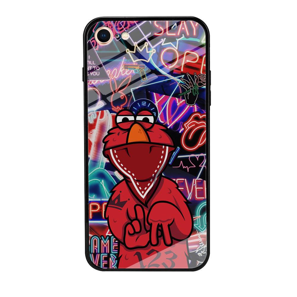 Elmo Rapping The Night iPhone 8 Case-Oxvistore