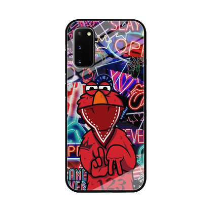 Elmo Rapping The Night Samsung Galaxy S20 Case-Oxvistore