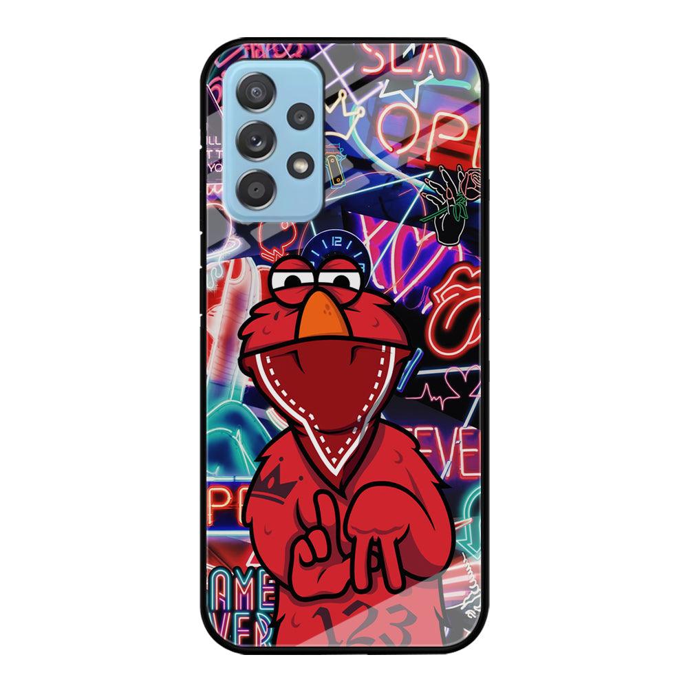 Elmo Rapping The Night Samsung Galaxy A52 Case-Oxvistore