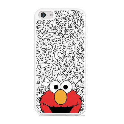 Elmo in Doodle Screen iPhone 6 Plus | 6s Plus Case-Oxvistore