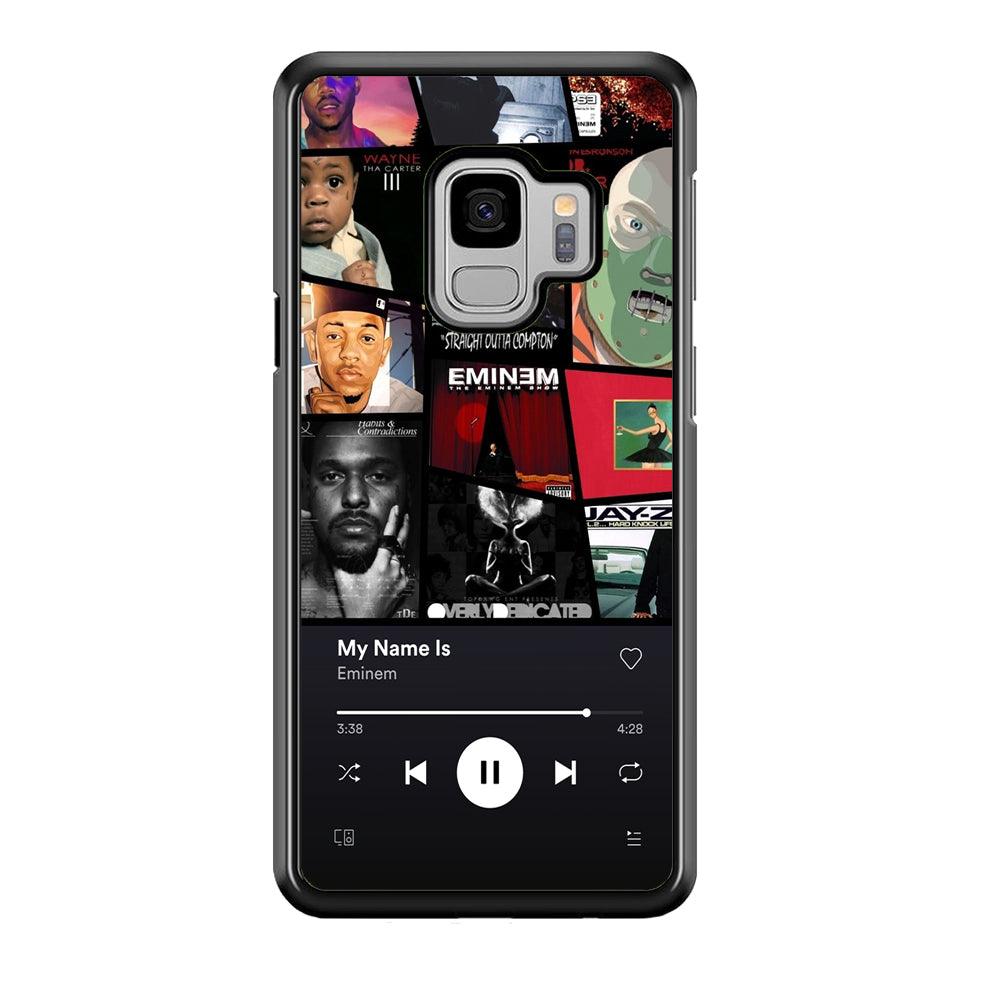 Eminem is My Playlist Samsung Galaxy S9 Case-Oxvistore