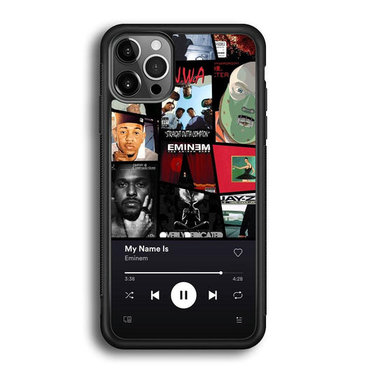 Eminem is My Playlist iPhone 12 Pro Max Case-Oxvistore