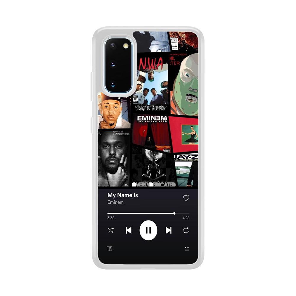 Eminem is My Playlist Samsung Galaxy S20 Case-Oxvistore