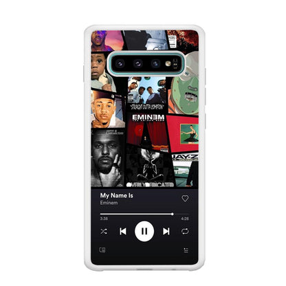 Eminem is My Playlist Samsung Galaxy S10 Plus Case-Oxvistore