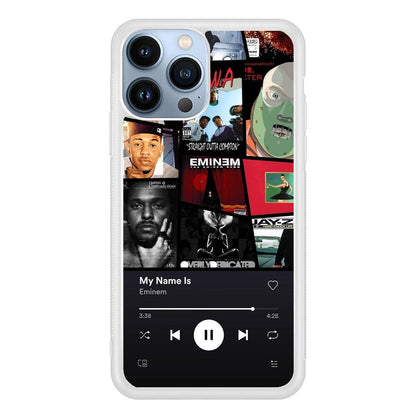 Eminem is My Playlist iPhone 14 Pro Max Case-Oxvistore