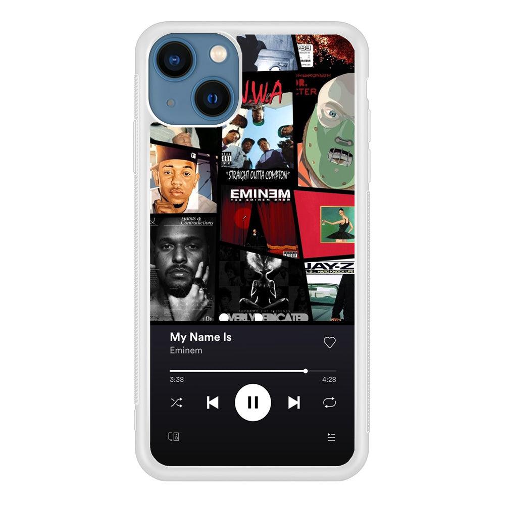 Eminem is My Playlist iPhone 15 Plus Case-Oxvistore