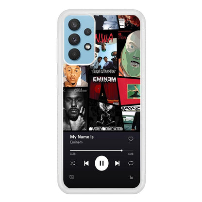 Eminem is My Playlist Samsung Galaxy A32 Case-Oxvistore