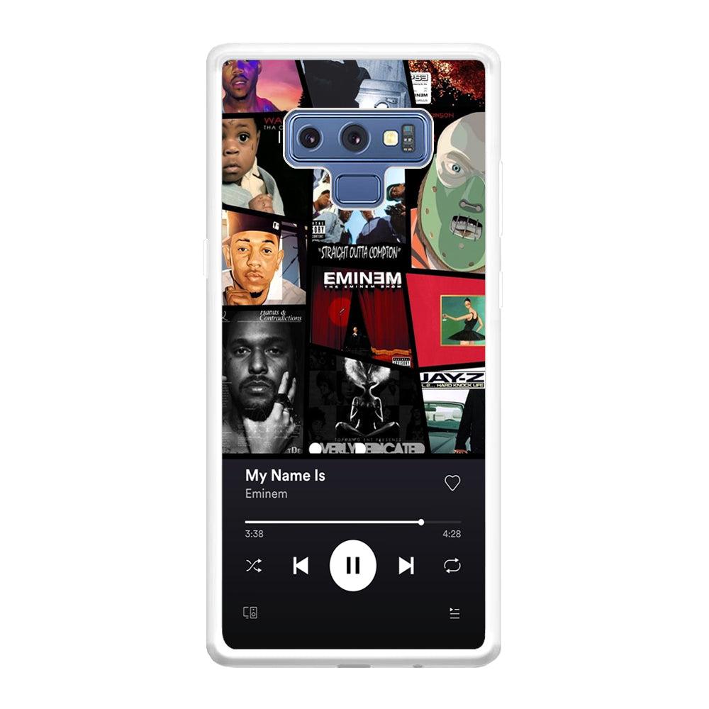 Eminem is My Playlist Samsung Galaxy Note 9 Case-Oxvistore