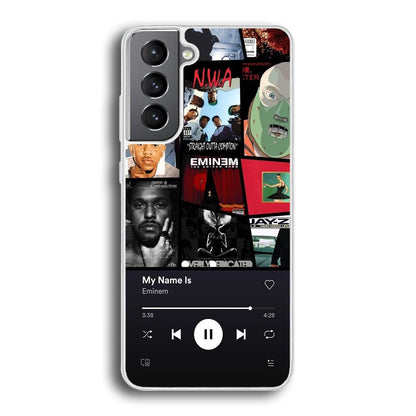 Eminem is My Playlist Samsung Galaxy S21 Plus Case-Oxvistore