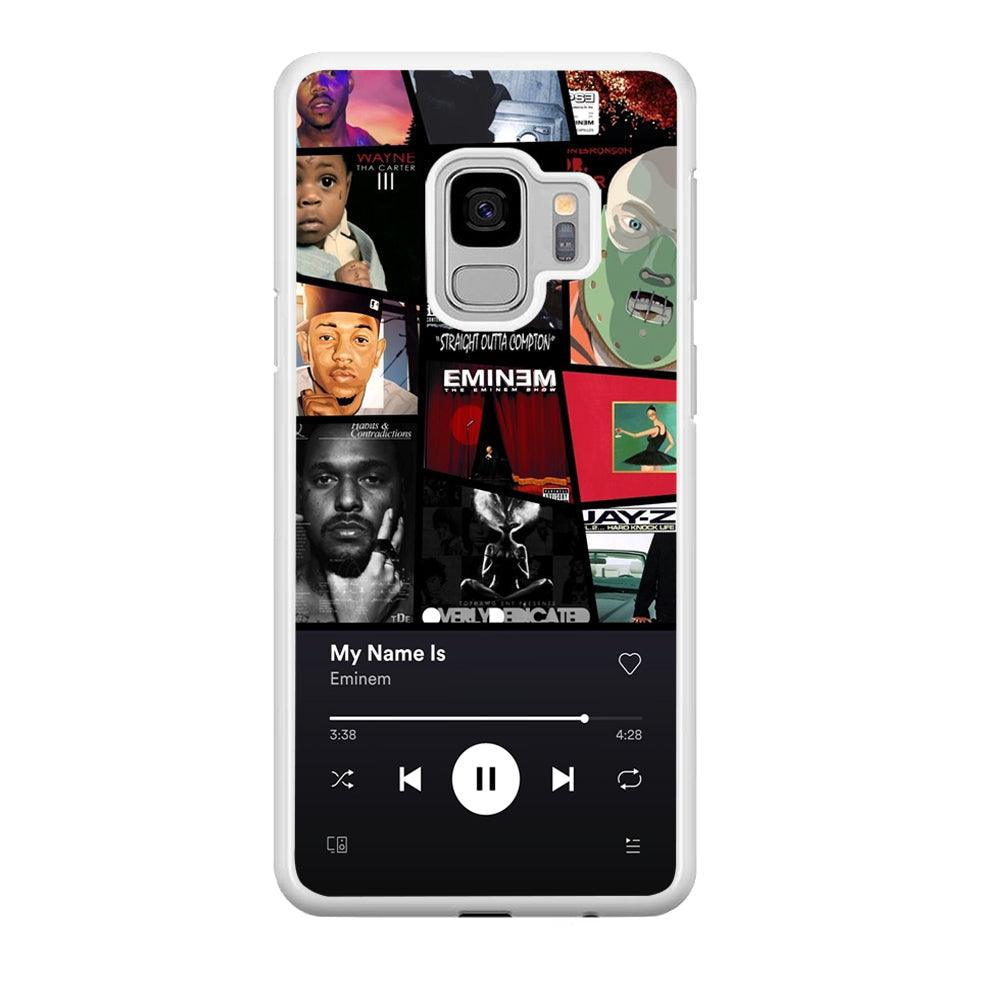 Eminem is My Playlist Samsung Galaxy S9 Case-Oxvistore