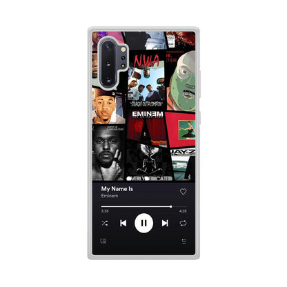 Eminem is My Playlist Samsung Galaxy Note 10 Plus Case-Oxvistore