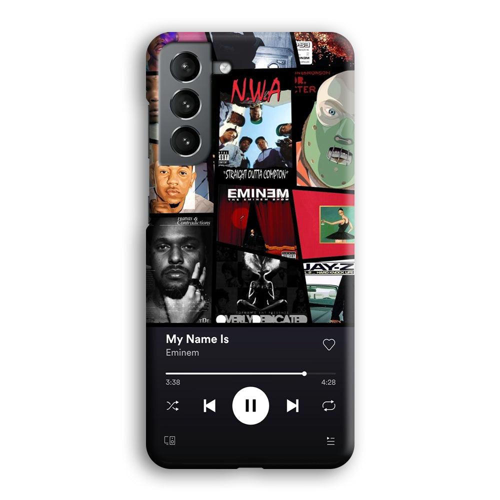 Eminem is My Playlist Samsung Galaxy S21 Plus Case-Oxvistore