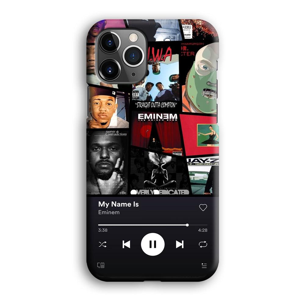 Eminem is My Playlist iPhone 12 Pro Case-Oxvistore