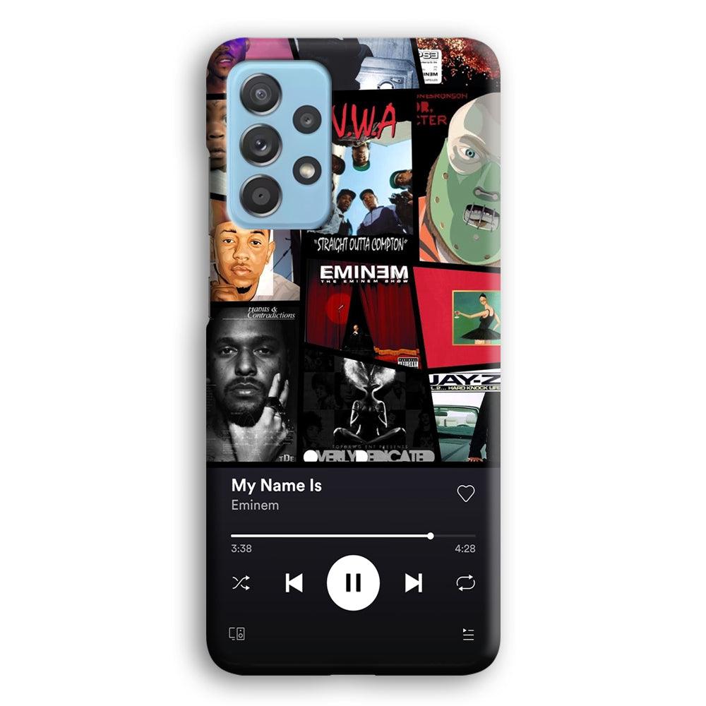 Eminem is My Playlist Samsung Galaxy A52 Case-Oxvistore