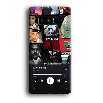 Eminem is My Playlist Samsung Galaxy Note 8 Case-Oxvistore