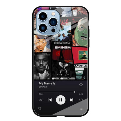 Eminem is My Playlist iPhone 13 Pro Case-Oxvistore