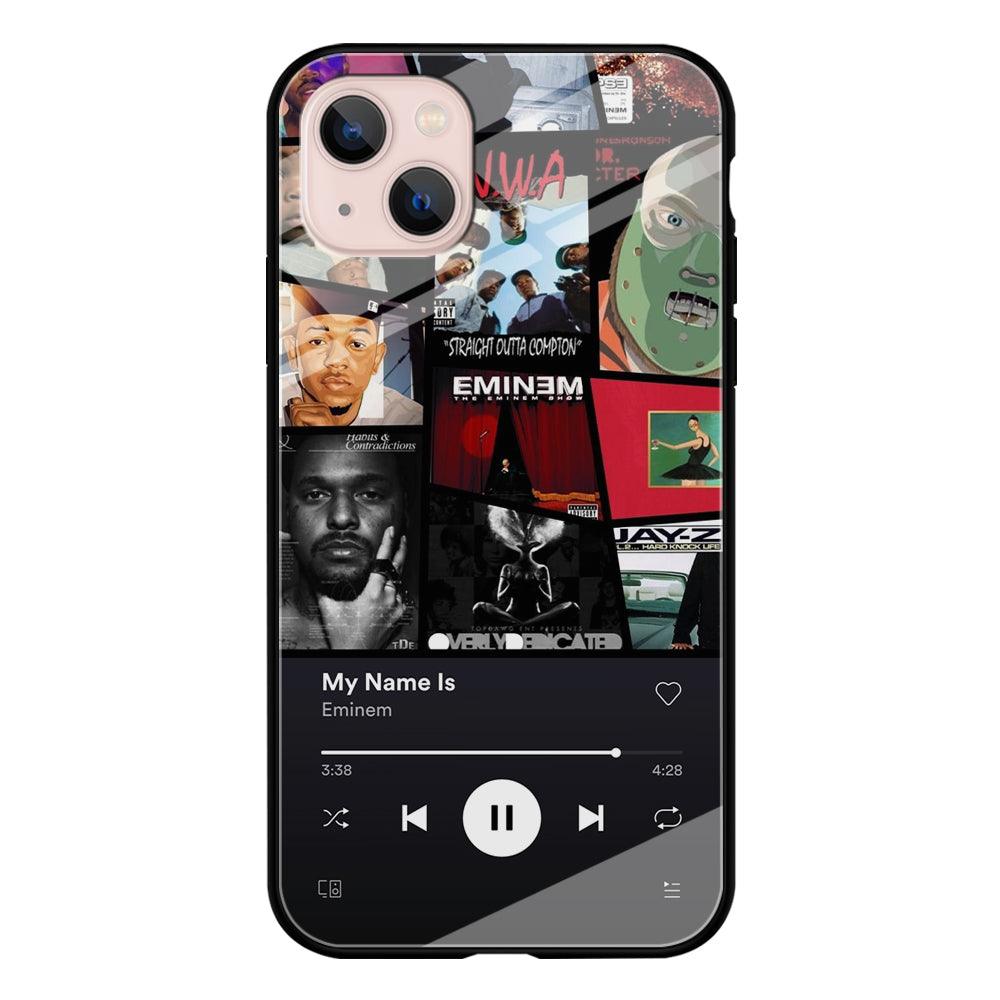 Eminem is My Playlist iPhone 15 Plus Case-Oxvistore