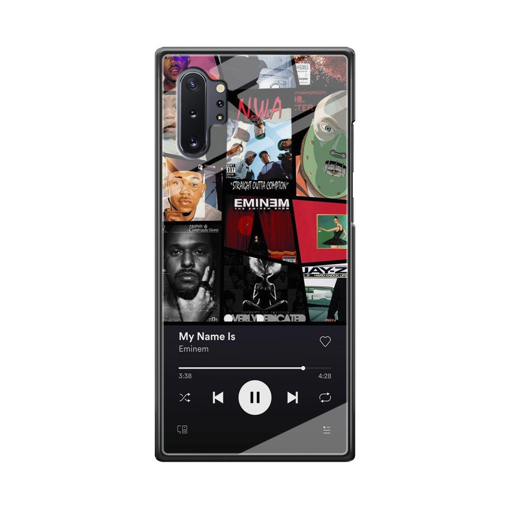 Eminem is My Playlist Samsung Galaxy Note 10 Plus Case-Oxvistore