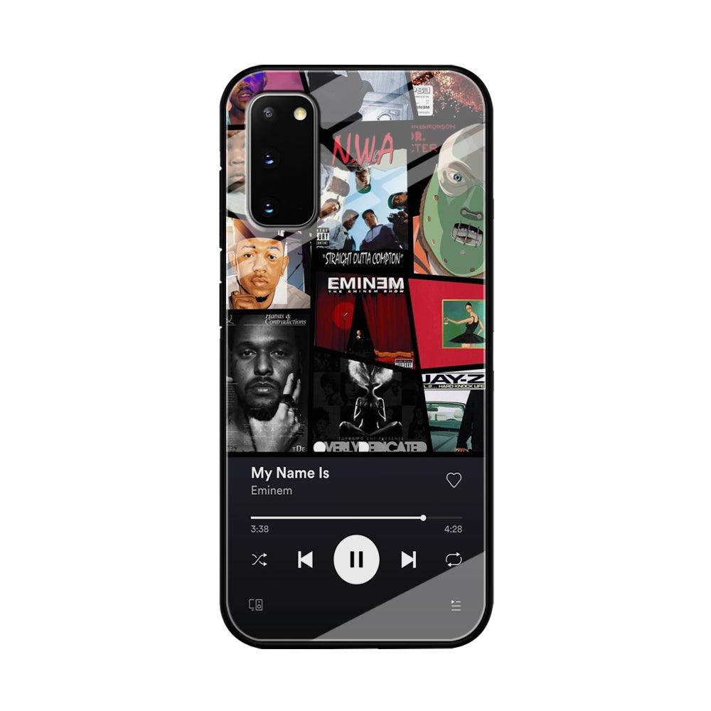 Eminem is My Playlist Samsung Galaxy S20 Case-Oxvistore