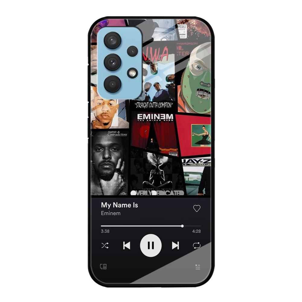 Eminem is My Playlist Samsung Galaxy A32 Case-Oxvistore