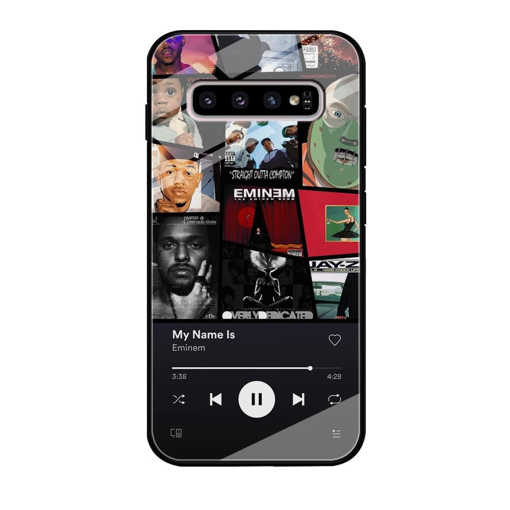 Eminem is My Playlist Samsung Galaxy S10 Plus Case-Oxvistore